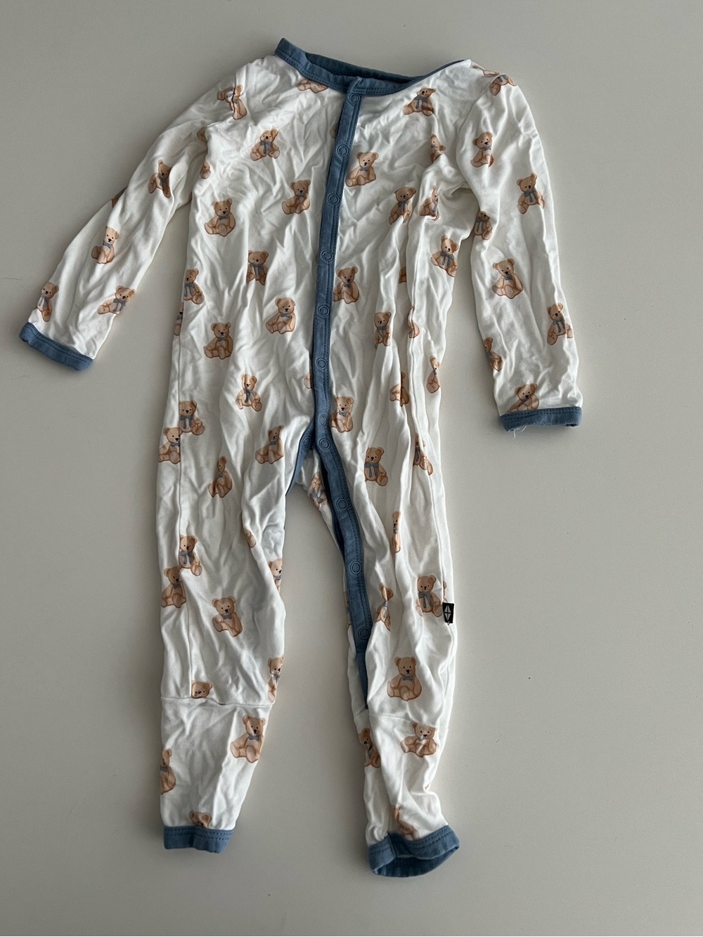 Kyte Baby Romper Teddy Bear 12-18 Months